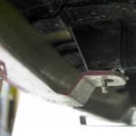 Jass Performance License Plate Bracket, Stainless, Lower Mount for NA