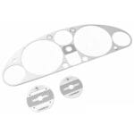 Engraved Instrument Cluster Bezel, Stainless Steel, NA/MK1