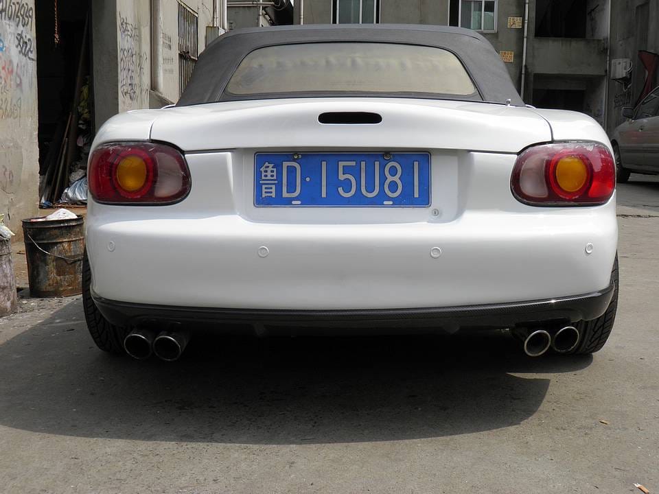CarbonMiata Rear Mazdaspeed Lip for NB