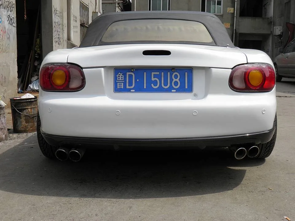 CarbonMiata NB用リアマツダスピードリップ