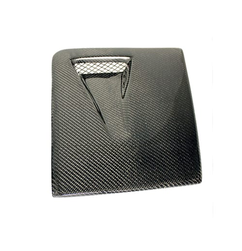 CarbonMiata Headlight cover with vent for NA (Left Side Only) Mazda