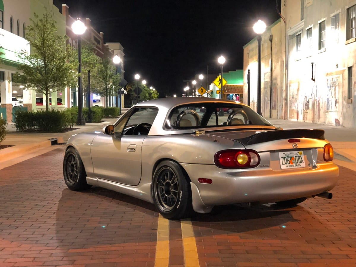 CarbonMiata Aileron de coffre de style TRD pour NB