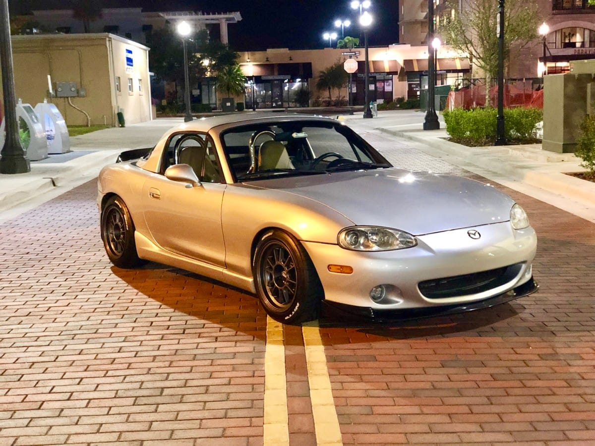 CarbonMiata Aileron de coffre de style TRD pour NB