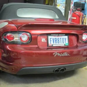 CarbonMiata Alerón de maletero estilo TRD para NC