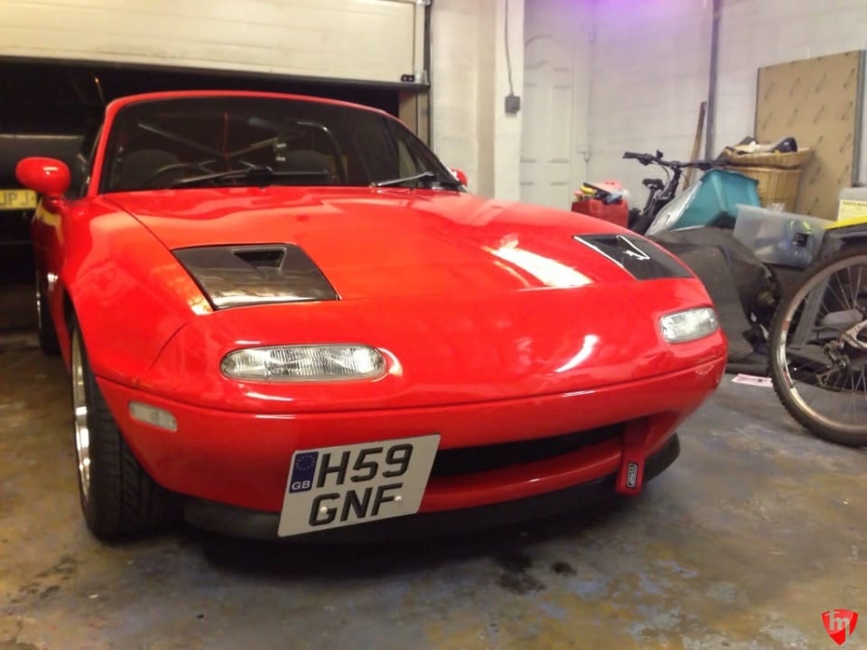 CarbonMiata Headlights covers (both vented) Mazda Miata MX5 TopMiata