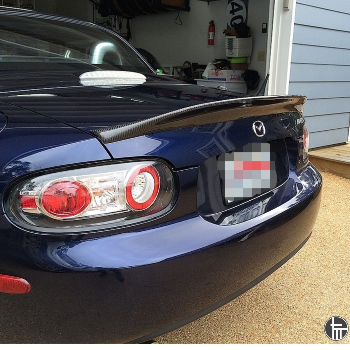 Carbon Fiber Trunk Spoiler for Mazda Miata NC (2009–2015)