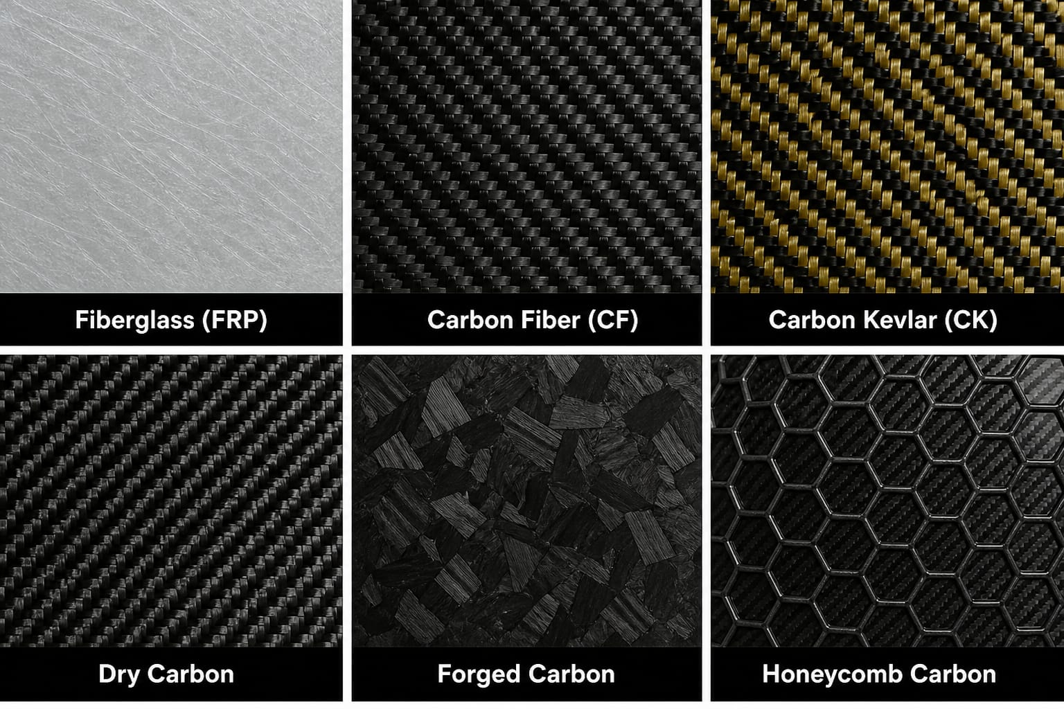 Materials you can order by TopMiata