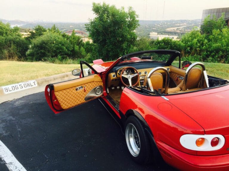 CarbonMiata Handmade Quilted Door Cards for NA (set of 2) Mazda Miata