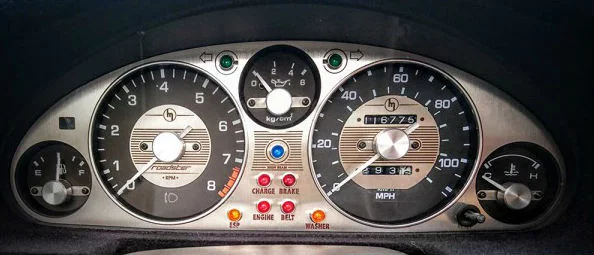 Jass Performance Vintage Style Cluster Bezel, Stainless Steel for NA/MK1