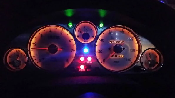 Jass Performance Vintage Style Cluster Bezel, Stainless Steel for NA/MK1