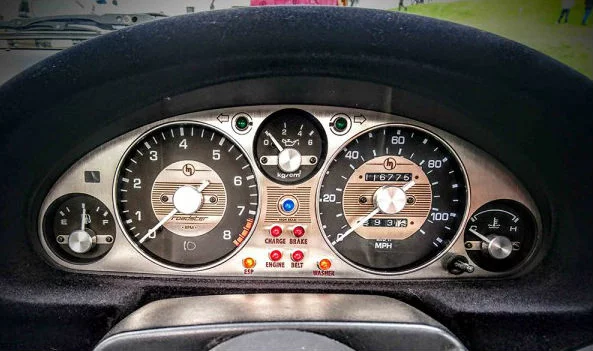Jass Performance Vintage Style Cluster Bezel, Stainless Steel for NA/MK1