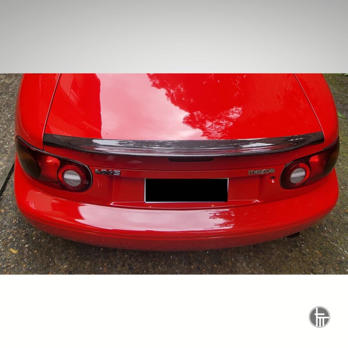pMiata Ducktail Spoiler for Mazda Miata MX-5 NA