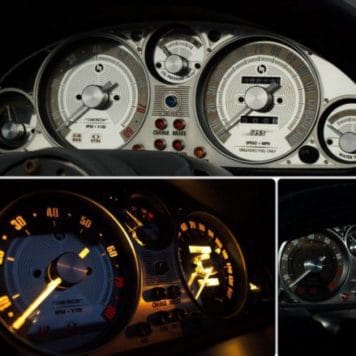 Jass Performance Classic Stainless Steel Gauge Faces for NA