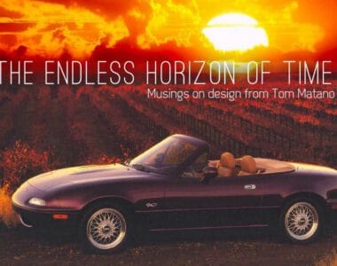 Musings on design from Tom Matano