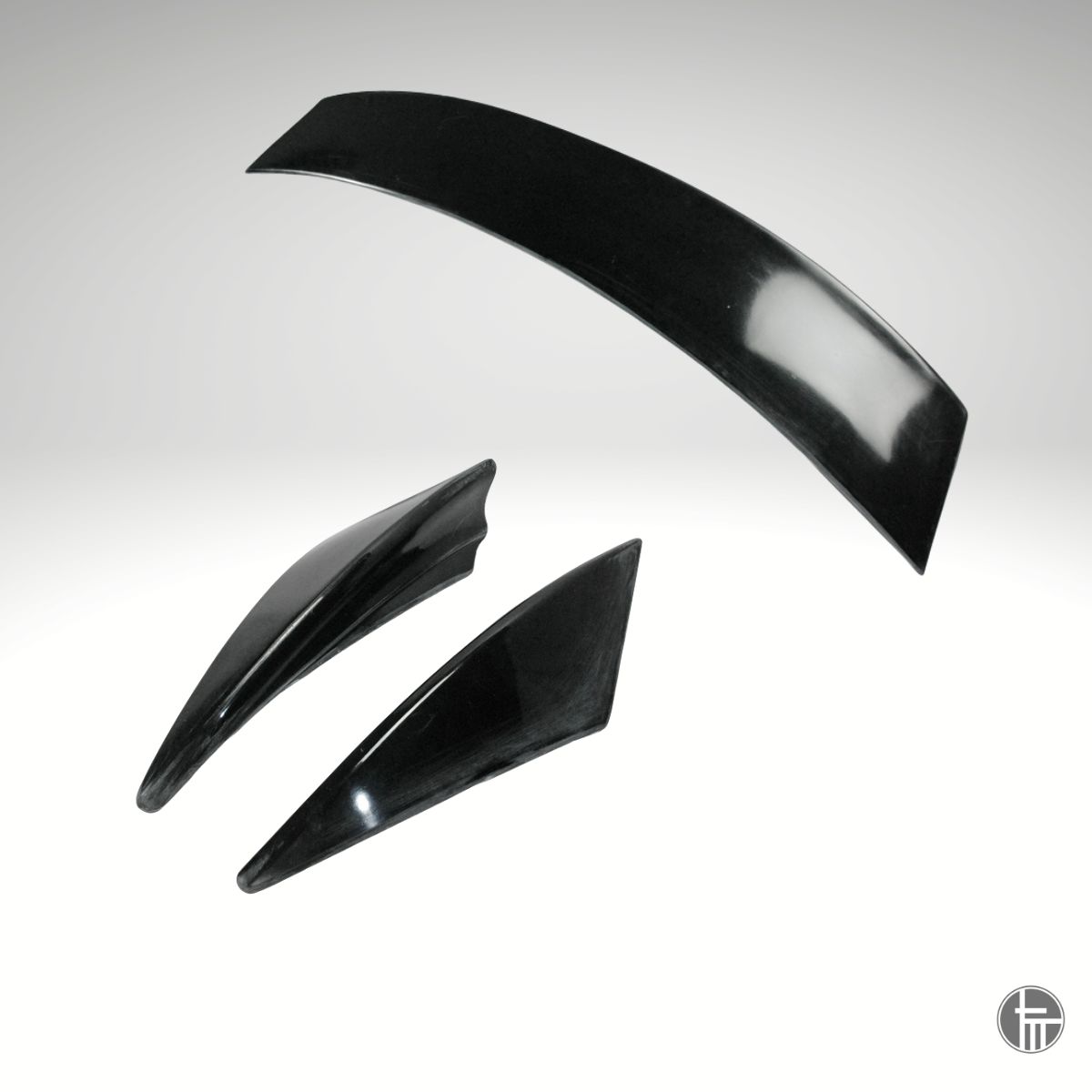 3 Pieces Rear Spoiler for Mazda Miata MX-5 ND Soft Top 3 Pieces Rear Spoiler for Mazda Miata MX-5 ND Soft Top