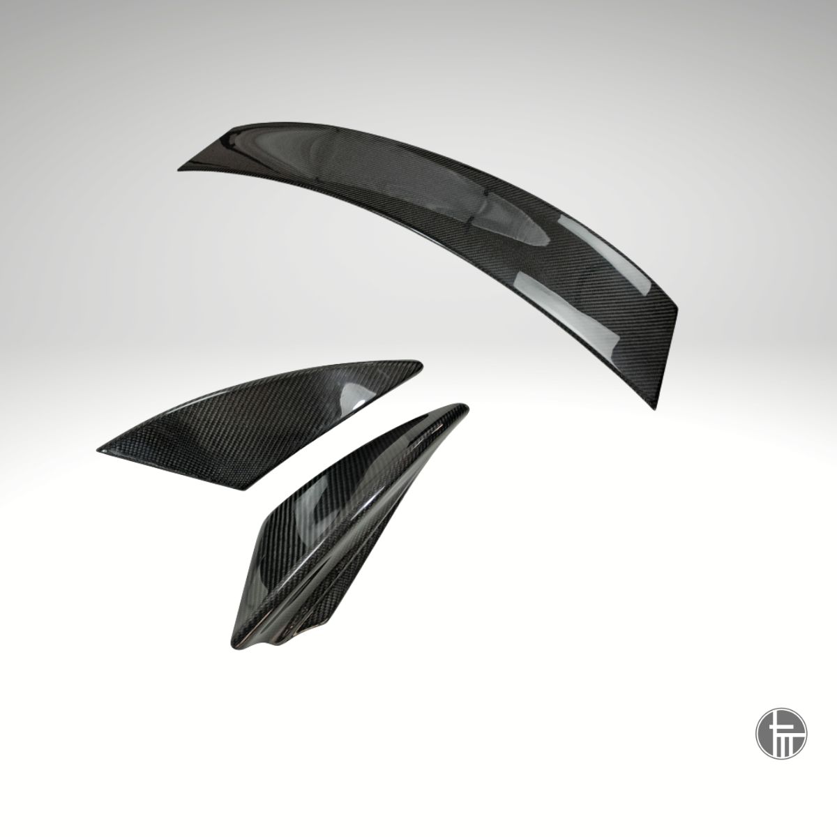 3 Pieces Rear Spoiler for Mazda Miata MX-5 ND Soft Top 3 Pieces Rear Spoiler for Mazda Miata MX-5 ND Soft Top