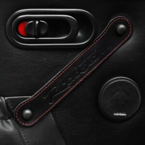 Jass Performance Door Pulls, Real Leather Stitched Design for NA (Set of 2) NA Interior Mazda Miata MX-5 - TopMiata