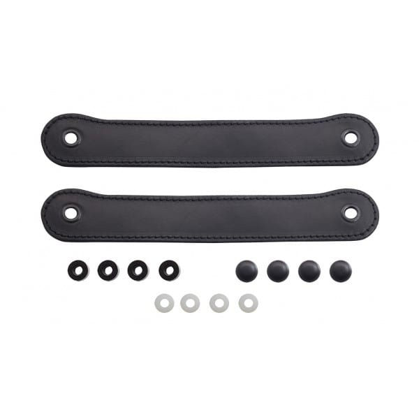 Door Pulls, Real Leather Stitched Design Door Pulls, Real Leather Stitched Design