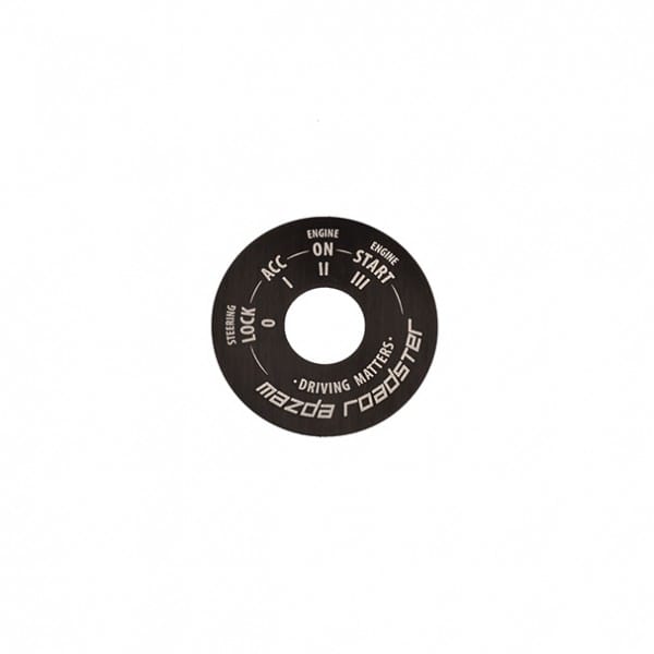 Jass Performance Ignition Cylinder (Keyhole) Cover, black