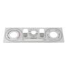 Jass Performance Labeled Brushed Stainless Heater Panel (HVAC) for NB/MK2