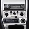 Jass Performance Labeled Brushed Stainless Heater Panel (HVAC) for NB/MK2