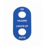 Jass Performance Popup & Hazard Switch Face