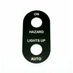 Jass Performance Popup & Hazard Switch Face