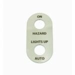 Jass Performance Popup & Hazard Switch Face