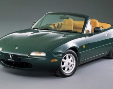 British Green Eunos Roadster