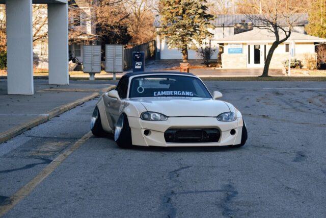 Widebody Kit (Overfenders + Bumper) For Miata NB