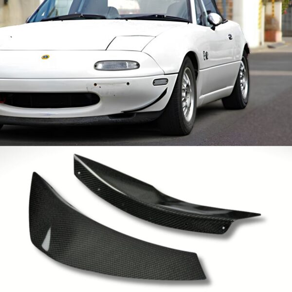 Akari Front Bumper Canards for Mazda Miata MX-5 NA
