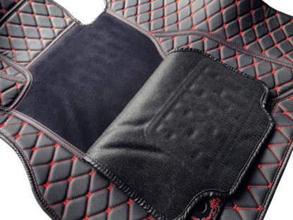 CarbonMiata Quilted Floor Mats Deluxe Version for ND (Premade Material, Set of 2) ND / NDRF MX-5 Miata (16+) TopMiata 13