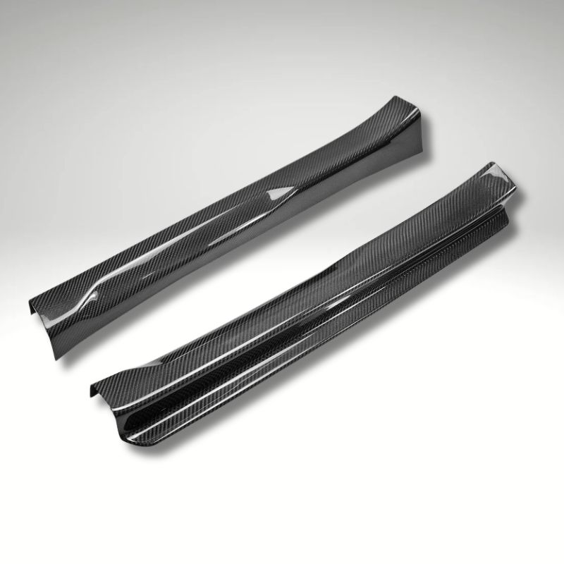 Innerchild インナーチャイルド Carabina tops black Carbon Fiber Door Sills for Mazda MX-5 Miata ND & ND RF (Pair)