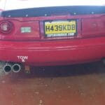 CarbonMiata GV Style Tail Lights Rear Panel for NA