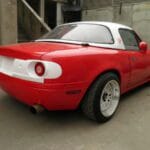 CarbonMiata GV Style Tail Lights Rear Panel for NA