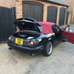 CarbonMiata GV Style Tail Lights Rear Panel for NA