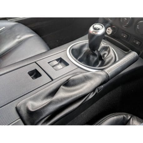 thumbnail image 2 of Red Stitch Leather Gear Boot & Handbrake Gaiter Kit For Mazda MX-5 Miata NC (2005-2014) 2 of 6