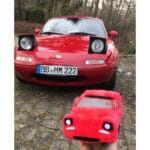 Miata Plushie red