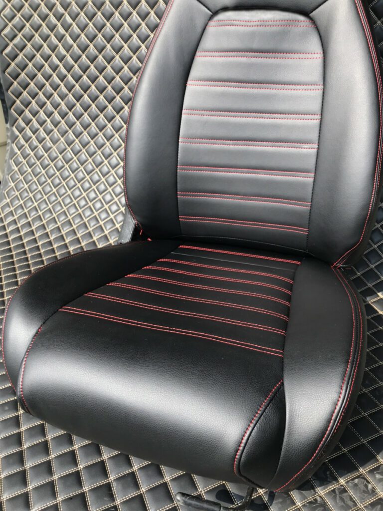 Stylish Miata NA Striped Seat Covers Easy DIY Install