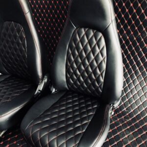 CarbonMiata Quilted Seat Covers (Diamond Stitching) for NB1 (99-00)
