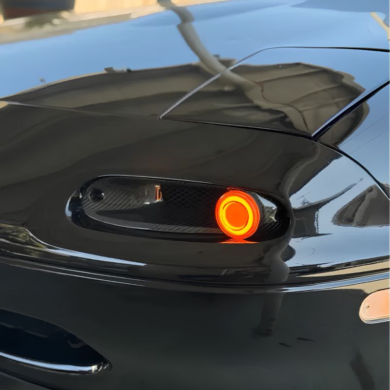 Front Turn Signal Air Intakes Version 2 for Mazda Miata MX-5 NA Front Turn Signal Air Intakes Version 2 for Mazda Miata MX-5 NA