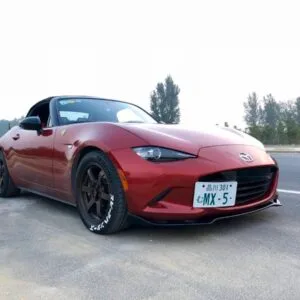 CarbonMiata Conjunto de placas JDM (2 peças) para Miata NA, NB, NC e ND (conjunto de 2)