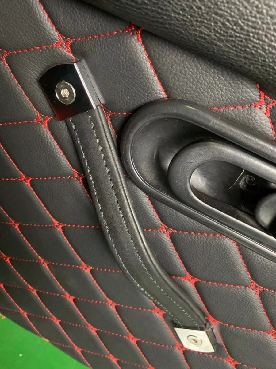 CarbonMiata Leather Door Pulls for Miata NA