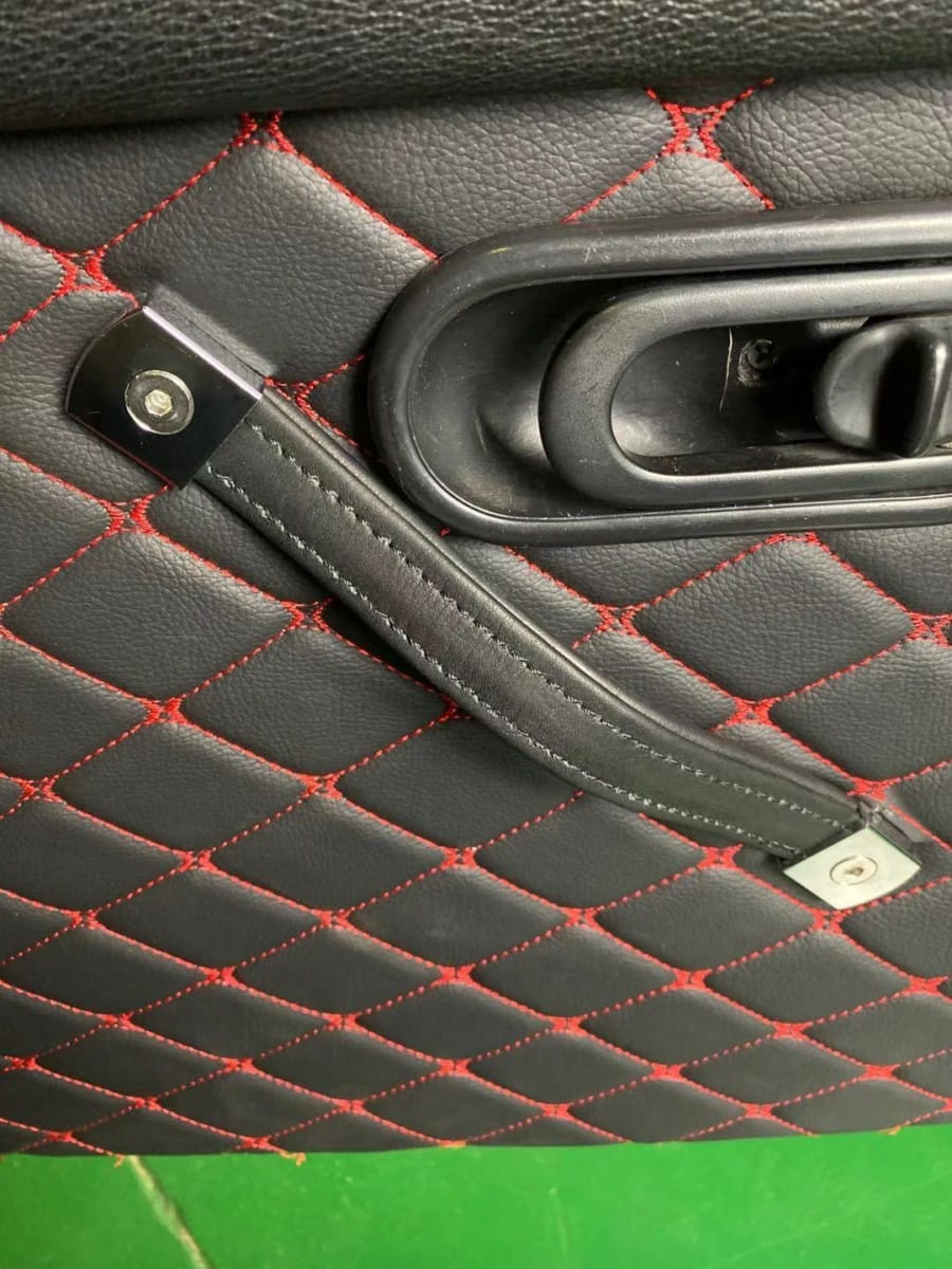 CarbonMiata Leather Door Pulls for Miata NA