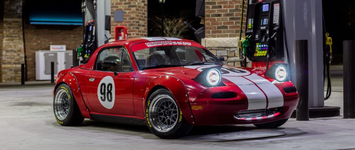Carbon Miata Mazdaspeed N2 Flares Replicas (+50mm) For Miata NA