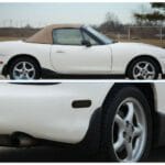 CrabonMiata LED 4-Pieces Set Side Marker Lights (Smoked design) For NA & NB