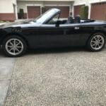 CrabonMiata LED 4-Pieces Set Side Marker Lights (Smoked design) For NA & NB