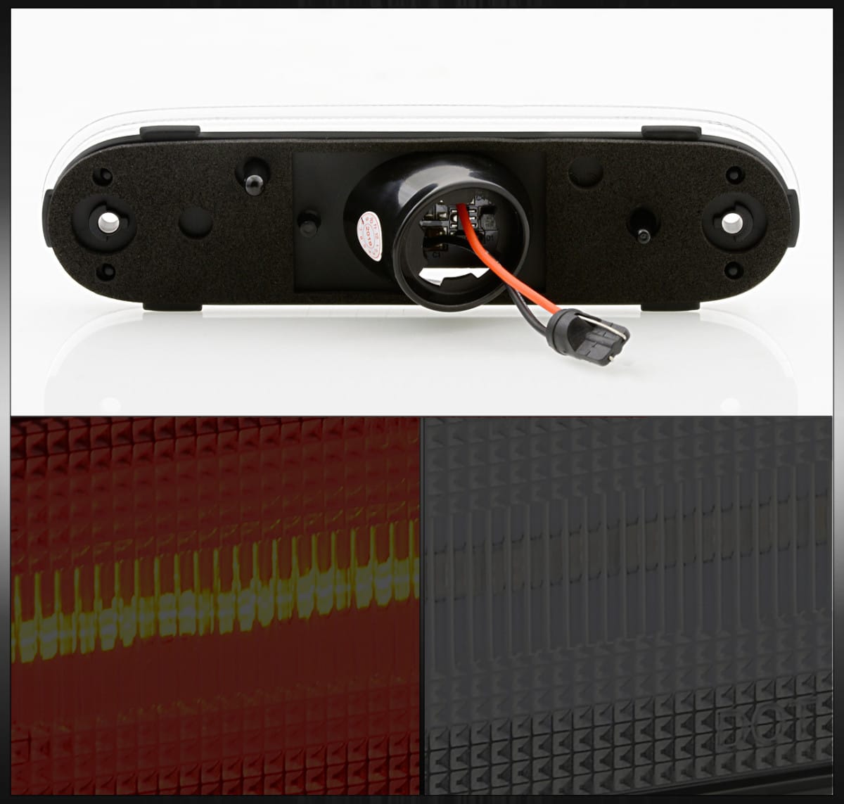 CrabonMiata LED 4-Pieces Set Side Marker Lights (Smoked design) For NA & NB