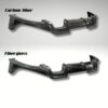 Carbon fiber vs fiberglass Akari Type 2 Rear Diffuser for Mazda MX-5 Miata ND & NDRF