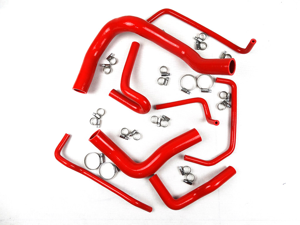 Carbon Miata NB Cooling Hoses Set Carbon Miata NB Cooling Hoses Set